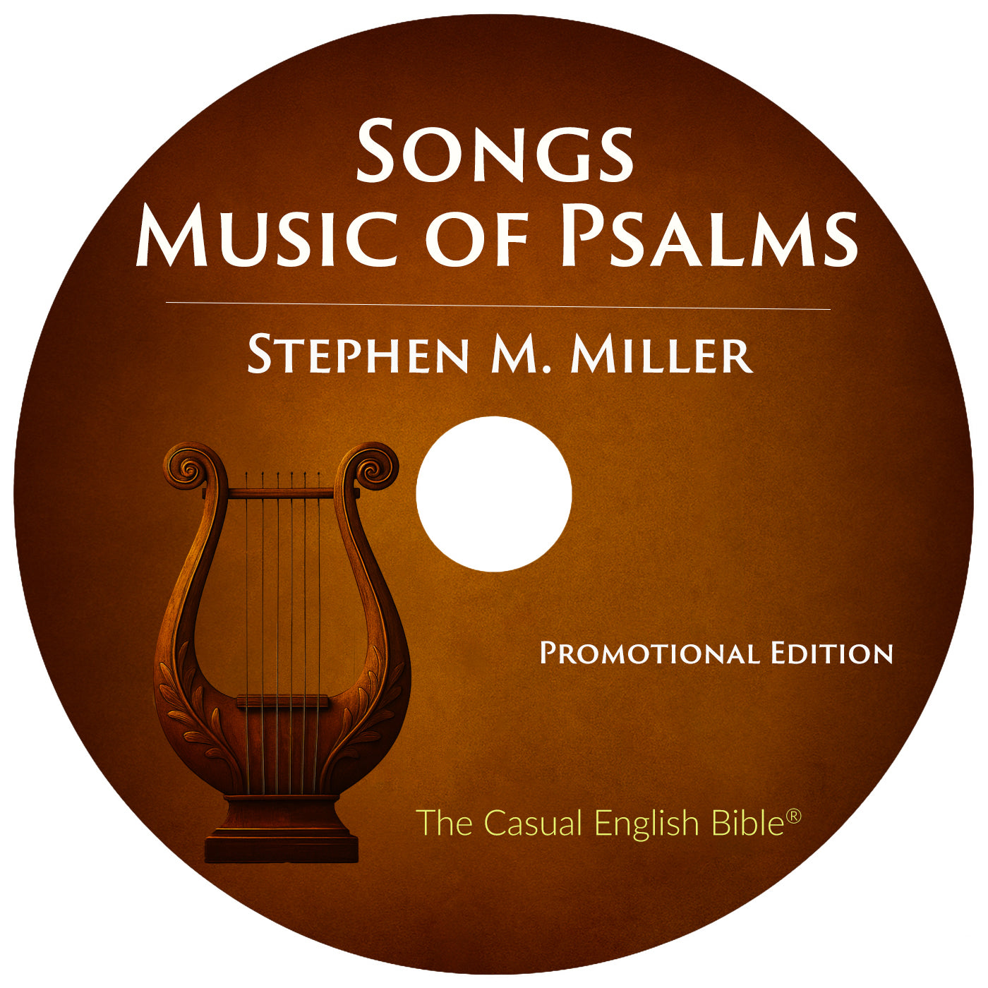 “Songs: Music of the Psalms DVD disc design.”